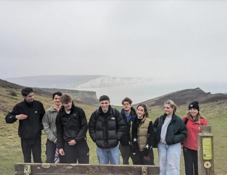 Geography trip to Seaford Head March 2023